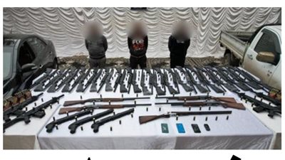 خلال 24 ساعة.. ضبط 283 قضية مخدرات و85 سلاحًا ناريًا وتنفذ أكثر من 66 ألف حكم