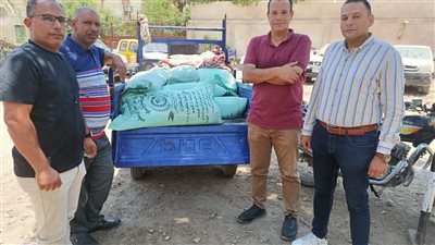 ضبط 3 طن دقيق بلدي مدعم محظور تداوله قبل بيعه بالسوق السوداء بالفيوم