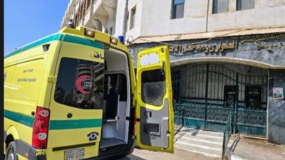 دخلو في بعض.. إصابة 7 أشخاص بحادث تصادم بين سيارتين ملاكي بصحراوي البحيرة