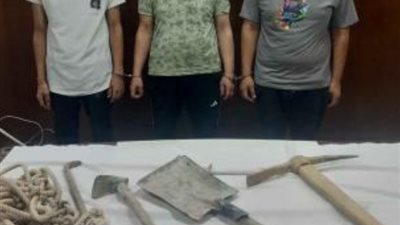 الكشف عن مغامرة أثرية غير مشروعة.. سقوط عصابة التنقيب في الظلام بعقار بالمرج