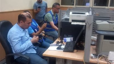 وكيل صحة البحيرة بتفقد غرفة الطوارئ 137 بديوان المديرية القديمة