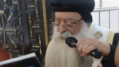 مطران دشنا يترأس صلاة ورفع بخور عشية ليلة عيد القديس العظيم الأنبا شنودة بقنا