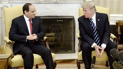 السيسي: نثق في قدرة الرئيس الأمريكي على تسوية النزاعات ووقف الحروب