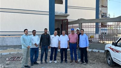 وكيل تعليم البحيرة يتابع أعمال إنشاء مدرسة ستيم للعلوم والتكنولوجيا بدمنهور
