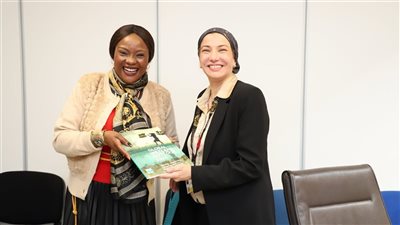 وزيرة البيئة تعقد لقاءا ثنائيا مع الأمينة التنفيذية لاتفاقية الأراضي الرطبة