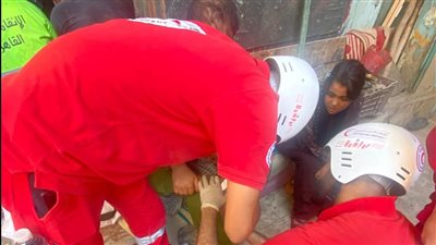 فرق الطوارئ تتوجه إلى موقعي انهيار عقاري شبرا ومصر القديمة