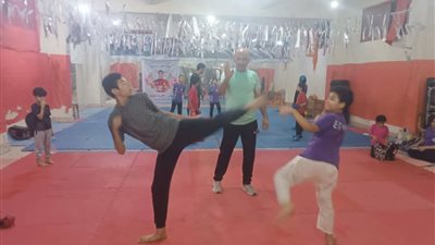 مركز شباب المثلث بالسويس ينظم يومًا رياضيًا للكاراتيه لتعزيز الروح الرياضية