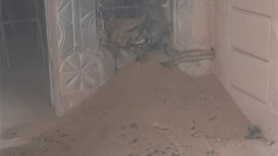 بسب إرتفاع الحرارة حريق بمحول كهرباء بالبدرشين و إنقطاع الكهرباء