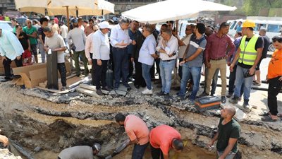 لحين إصلاح الكابل ..الجيزة ترفع طاقة تشغيل محطة مياه جزيرة الدهب لـ 75%