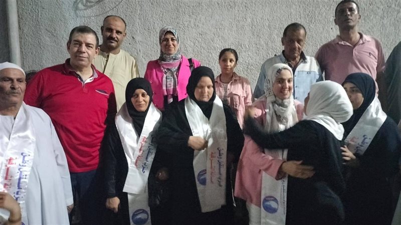 جانب من مغادرة المعتمرين