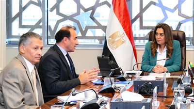 وزيرة البيئة تلتقى فريق عمل برنامج الأمم المتحدة الإنمائي لبحث نتائج التعاون