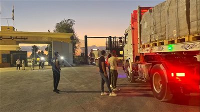 قافلة «زاد العزة» الـ17 تنطلق إلى غزة بـ2300 طن من الغذاء والإغاثة