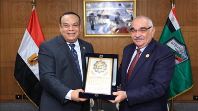 حازم بدوي يزور حسين مدكور: إشادة بدور قضايا الدولة في نزاهة انتخابات الشيوخ