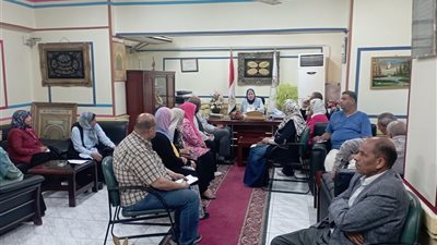 وكيل تعليم بني سويف تتابع إجراءات الاستعداد للعام الدراسي الجديد