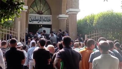 وداع مهيب للفنان الشاب بهاء الخطيب من مسقط رأسه بالبدرشين