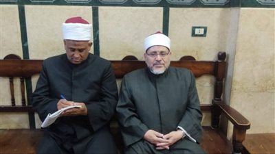 مرور مفاجئ على مساجد إدارة أوقاف أبو تيج للتأكد من جاهزيتها