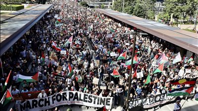 العالم ينتفض دعما لغزة وتنديدا للعدوان والتجويع الإسرائيلي