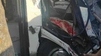 انقلاب سيارة ميكروباص على طريق بنها القناطر الخيرية دون خسائر بشرية