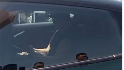 ريهام عبد الغفور تقدم العـزاء زينات خليل أرملة الموسيقار سيد مكاوي