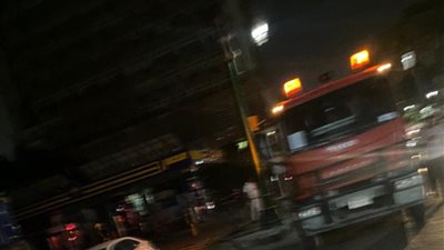 مصدر عن حادث محطة وقود وسط البلد: تسريب غاز والوضع تحت السيطرة