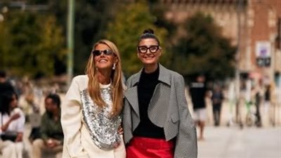 الأناقة الإيطالية في إطلالات ستريت ستايل بأسبوع ميلانو للموضة