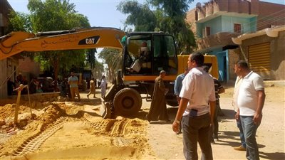 أسيوط: إزالة 22 حالة تعدي ضمن الموجة الـ27 لاسترداد اراضي الدولة