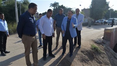 محافظ أسيوط يوجه بإنشاء سور حماية حول مصرف قناطر حواس