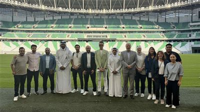 وفد بيراميدز يزور ملاعب الدوحة بدعوة من فيفا استعدادا للإنتركونتنتال