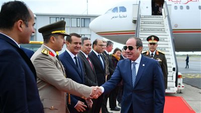الرئيس السيسي يصل بروكسل في مستهل زيارته الرسمية لبلجيكا|فيديو