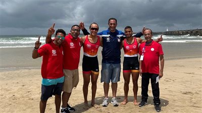 6 ميداليات لمصر في البطولة الإفريقية للتجديف بجنوب أفريقيا حتى الآن