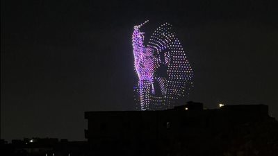 سماء الأهرامات تضيء بروح الحضارة.. بروفات مكثفة لحفل افتتاح المتحف الكبير