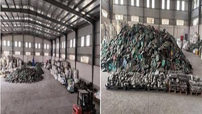 لإعادة تدوير النفايات الإلكترونية الخطرة.. ضبط مصنع غير مرخص بالشرقية