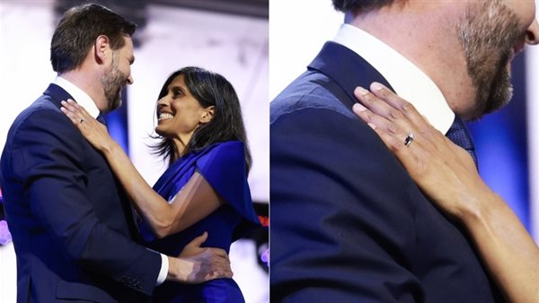 خاتم زوجة نائب الرئيس الأمريكي يشعل جدلًا على مواقع التواصل.. والأخير يرد