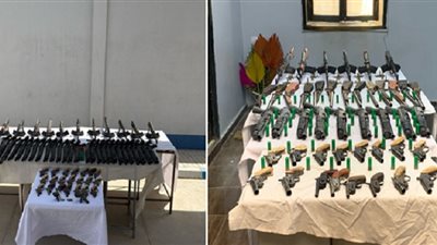 خلال حملات أمنية.. ضبط كميات من المخدرات والأسلحة وتنفيذ مئات الأحكام