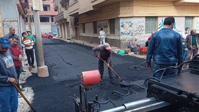 مشروعات تطوير جديدة في زفتى بالغربية تشمل رصف شوارع عزبة المصري
