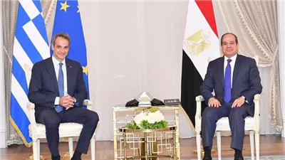 السيسي يعزز الشراكة المصرية اليونانية لمواجهة تحديات الإقليمية