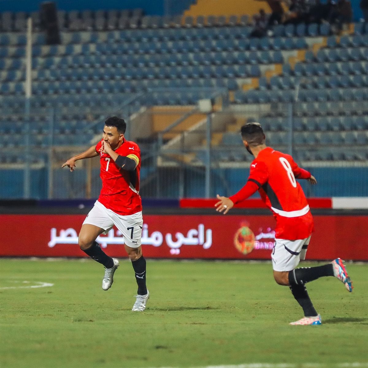 منتخب مصر في إحدى المباريات السابقة - المصدر حساب اتحاد الكرة