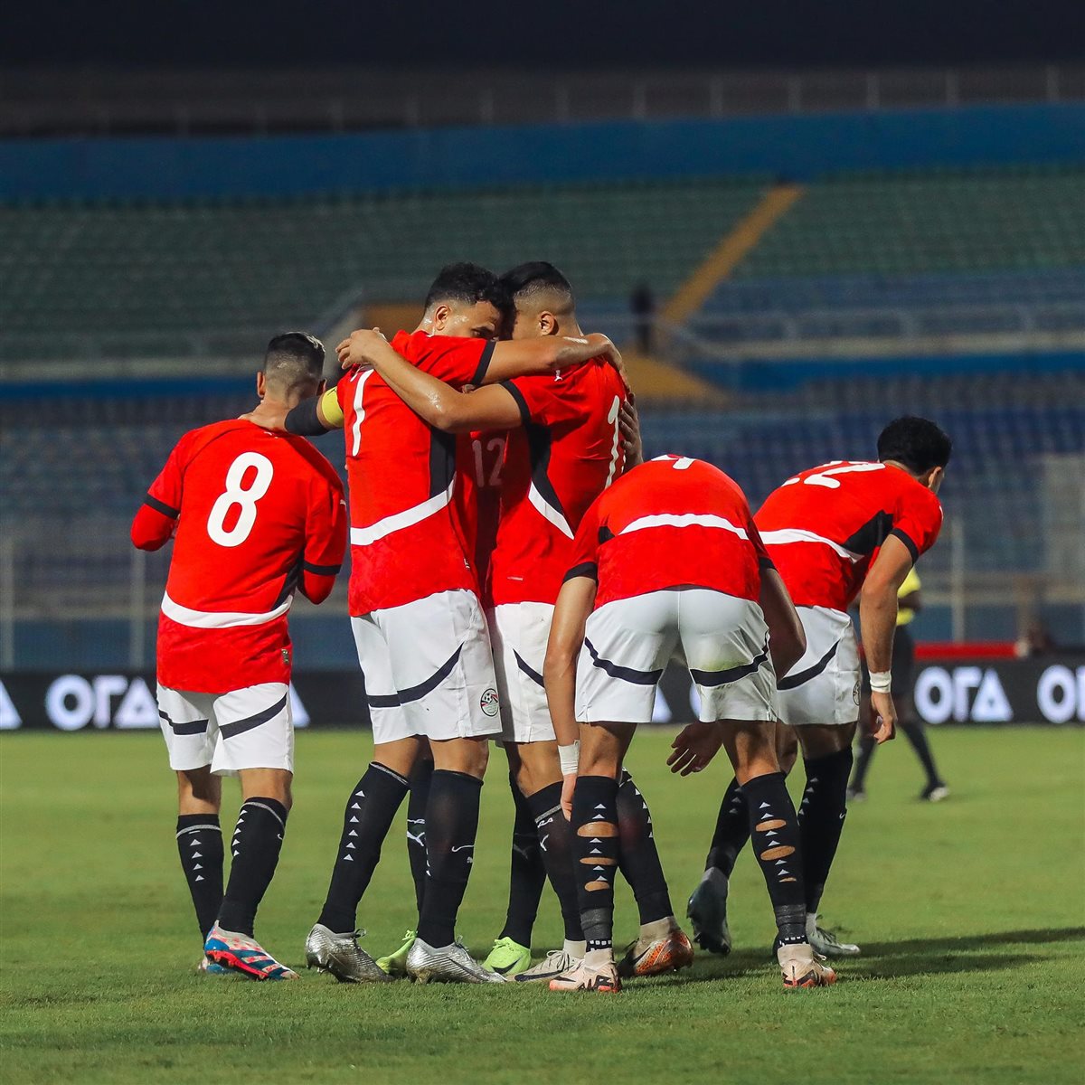 منتخب مصر في إحدى المباريات السابقة - المصدر حساب اتحاد الكرة