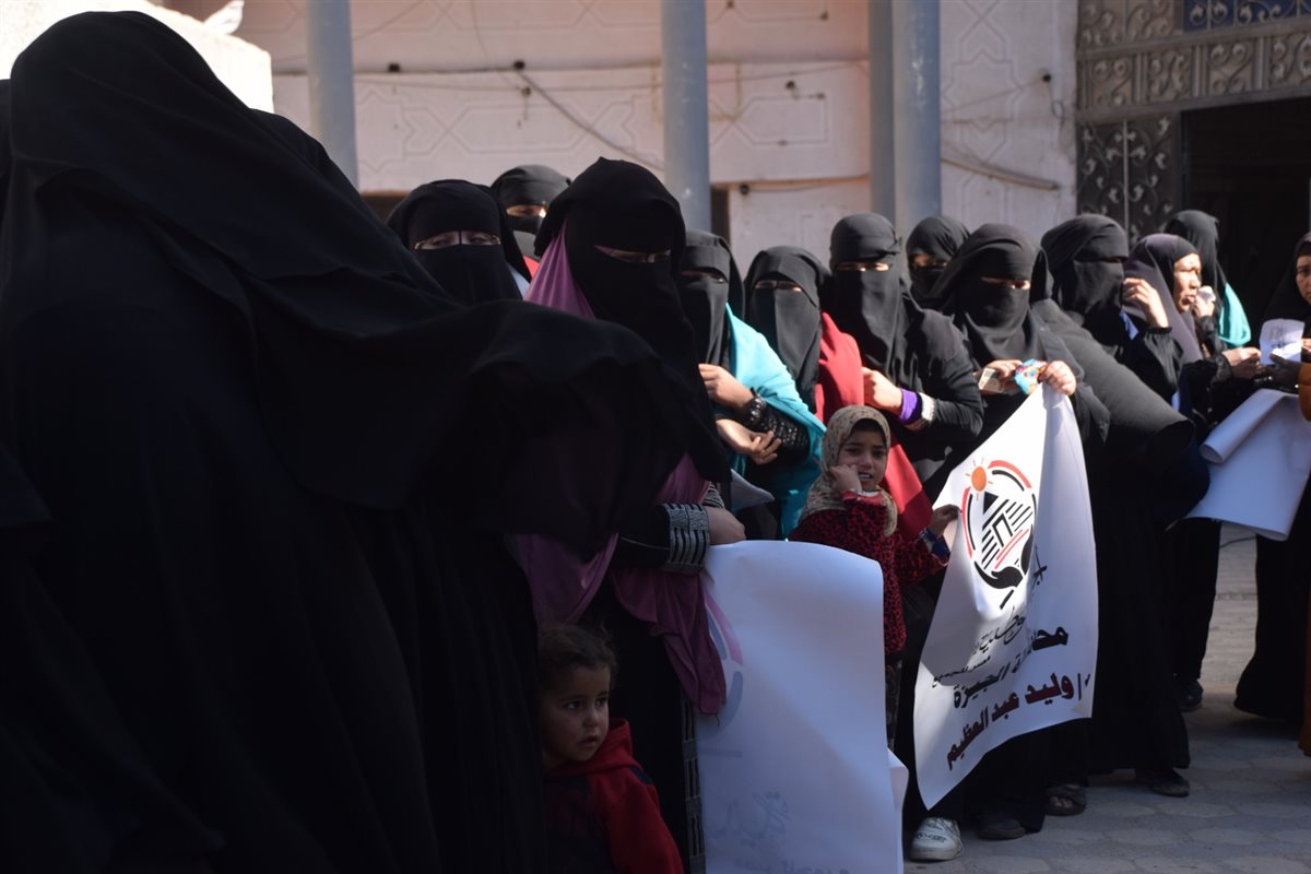 تحرير توكيلات حزب الجبهة الوطنية بأطفيح والعياط والصف
