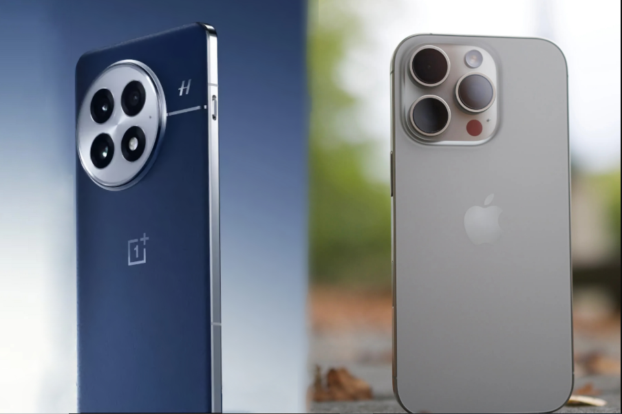 مقارنة بين هاتف OnePlus 13 و iPhone 16