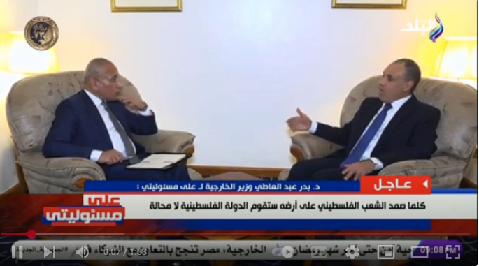 لقاء وزير الخارجية