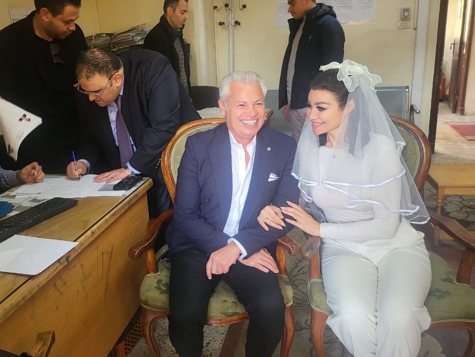 أروى جودة وزوجها