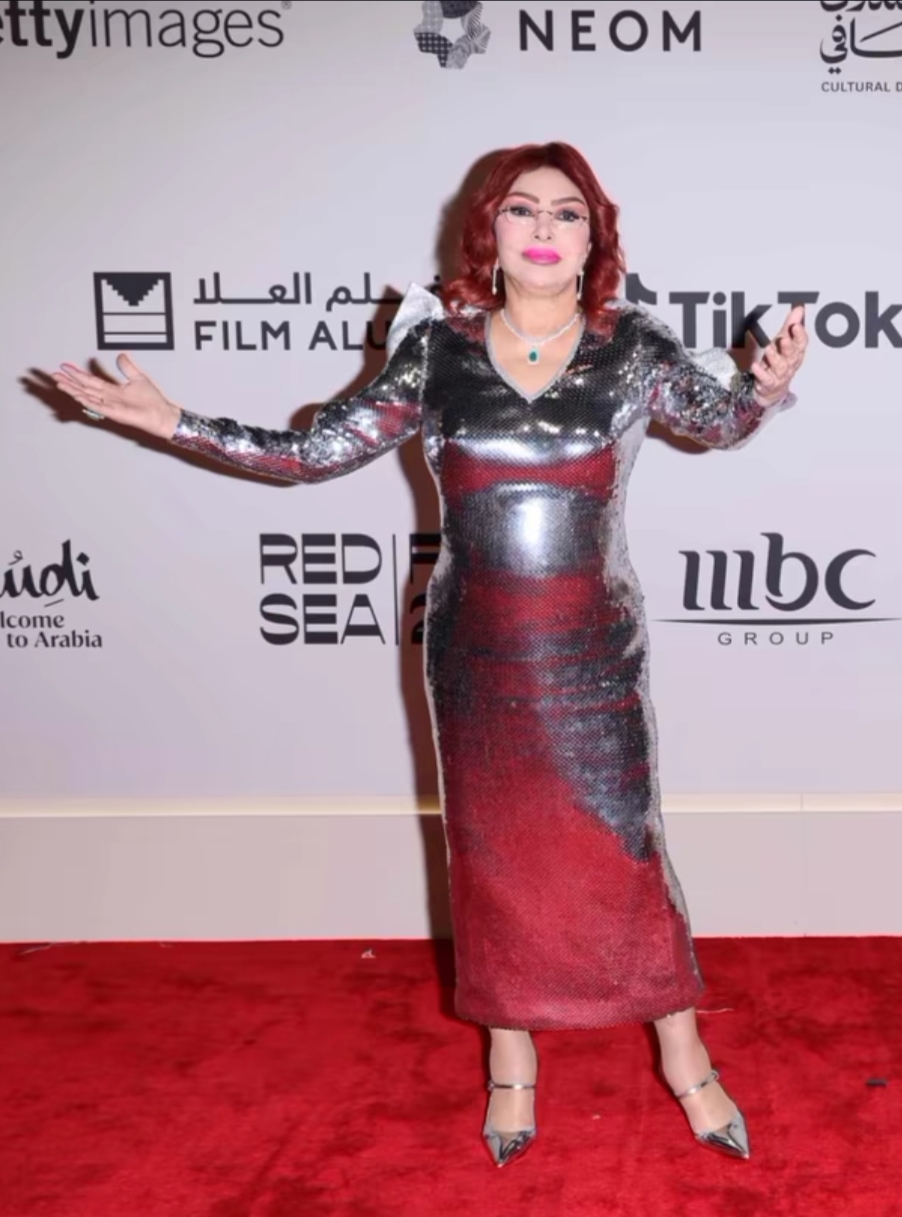 نبيلة عبيد من مهرجان البحر الأحمر 2024