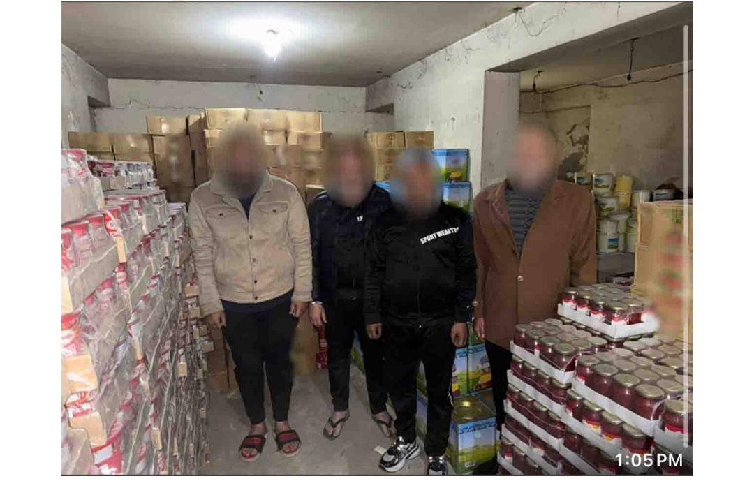 عصابة سرقة المواد الغذائية