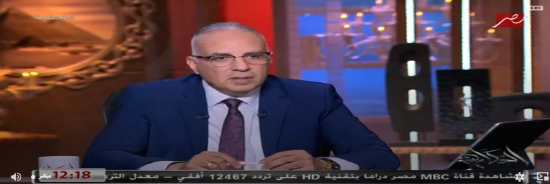الدكتور هاني سويلم وزير الموارد المائية والري