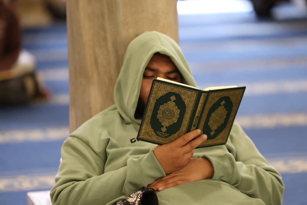 الجامع الأزهر قبيل آذان المغرب