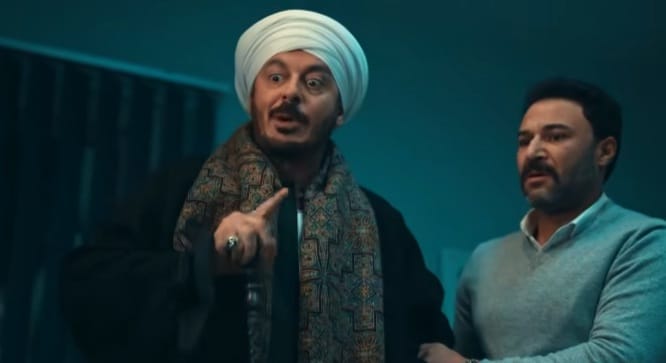 مصطفى شعبان لقطة من مسلسل حكيم باشا