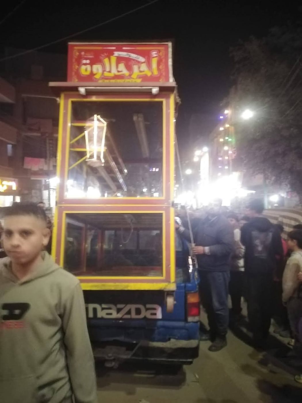 حملة إشغالات بمنشأة القناطر