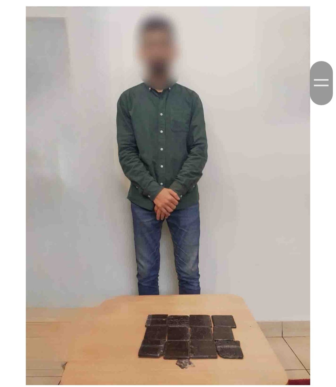 المتهم بمحاولة تهريب حشيش عبر مطار القاهرة
