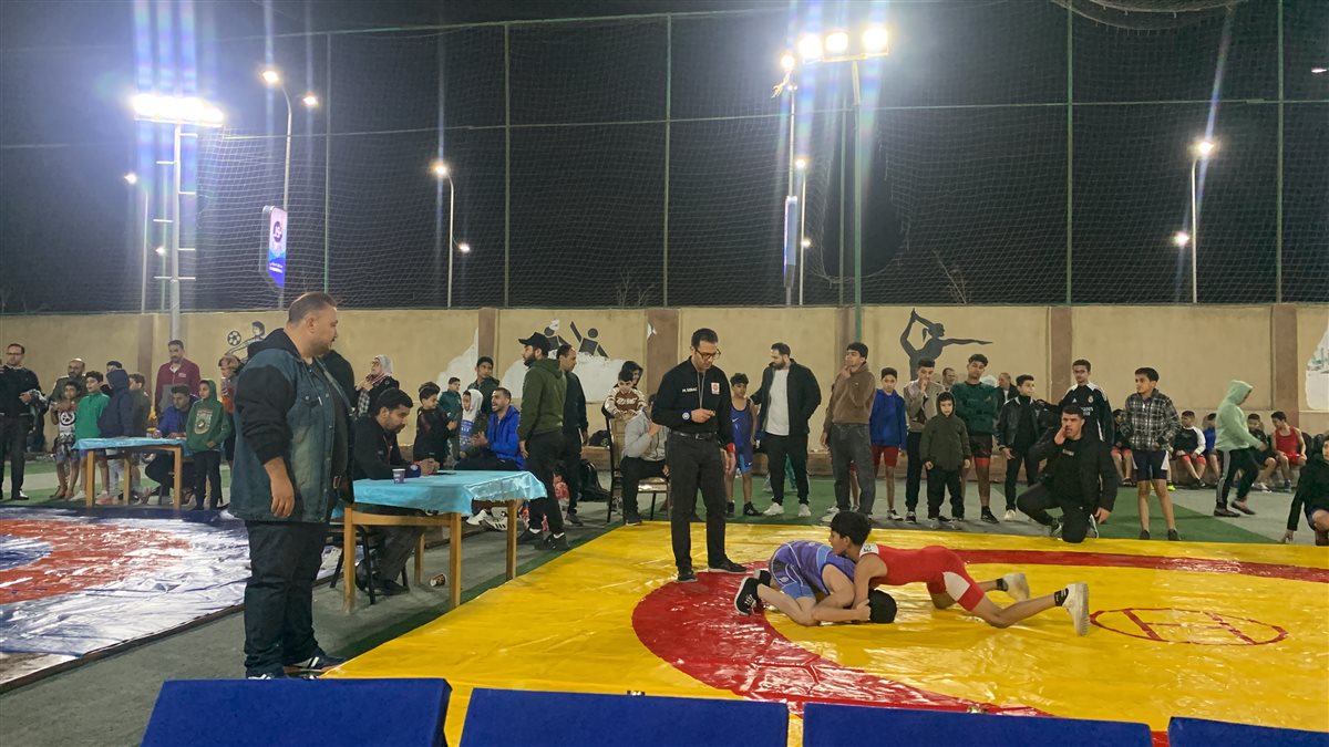 فعاليات بطولة النصر للمصارعة